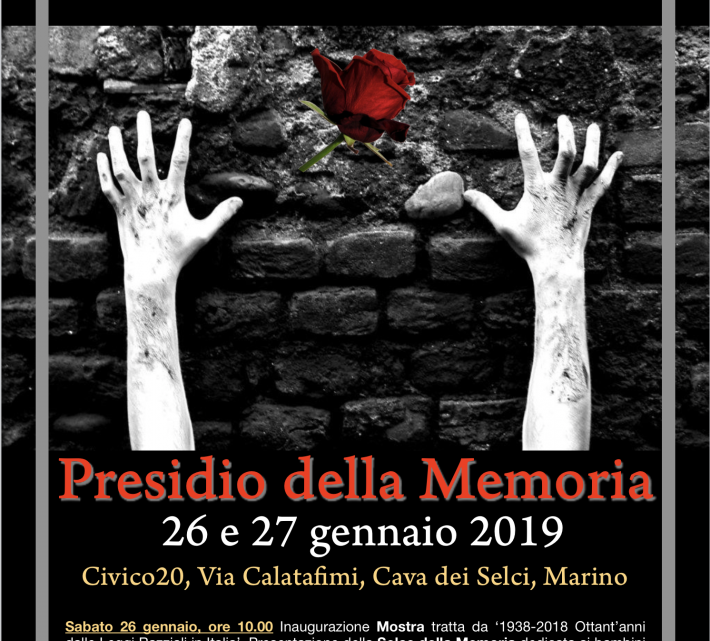Giornata della Memoria 2019 Marino
