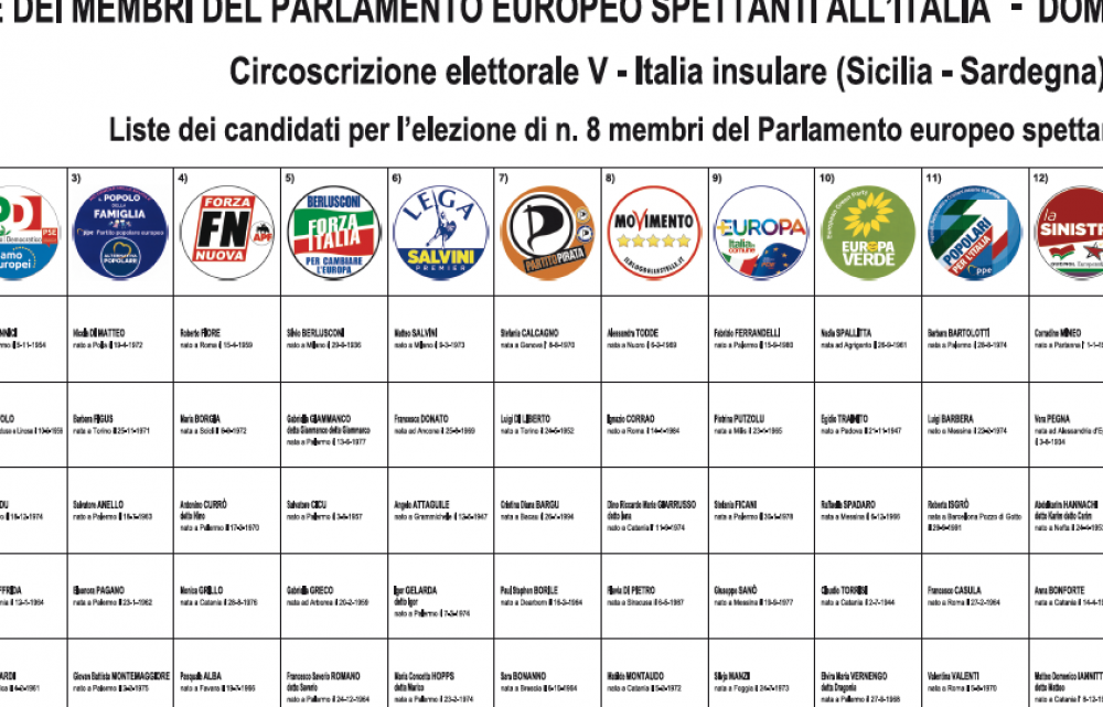 elezioni europee 2019